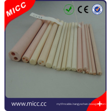 2 channels 5.5 x 1000mm 95% alumina insulator for thermocouple wire insulating